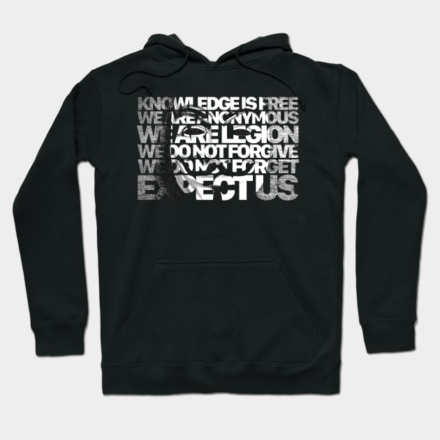 Anonymous Motto Hoodie by Aefe